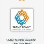 360° Sanal Tur 12 Adet 12 Ay